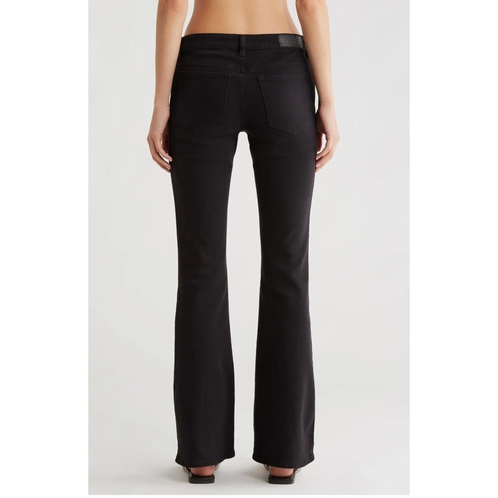 PacSun Vanya Black Glitter Star Bootcut Jeans 30x32 Starburst Flare Glam Cowgirl